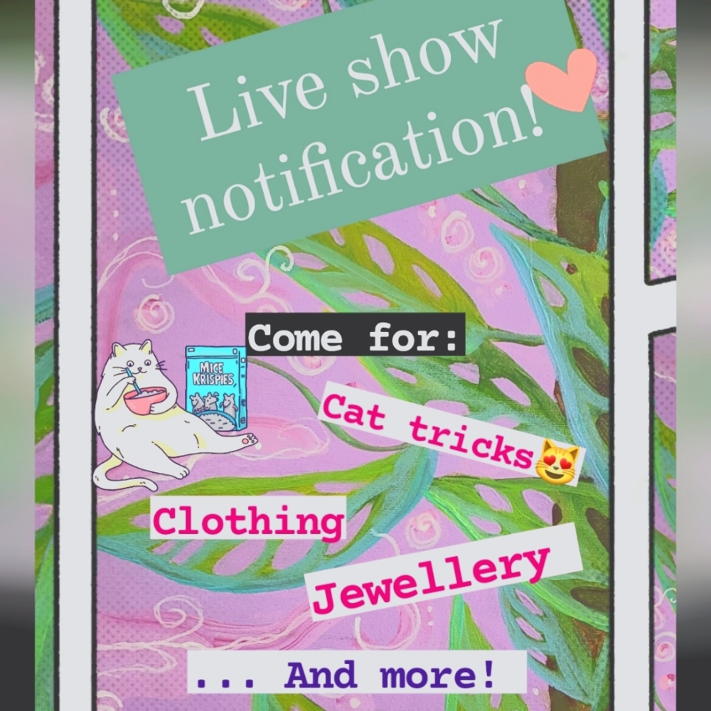 Live Show Notification 🩷